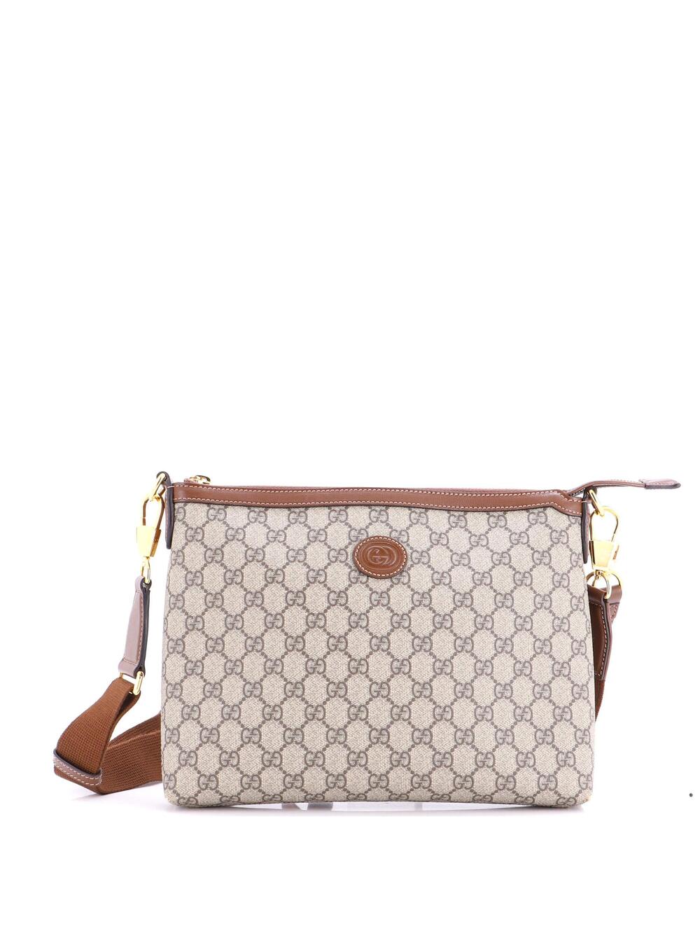 Gucci Interlocking G Patch Wristlet #244948G11B - Picture 1 of 7